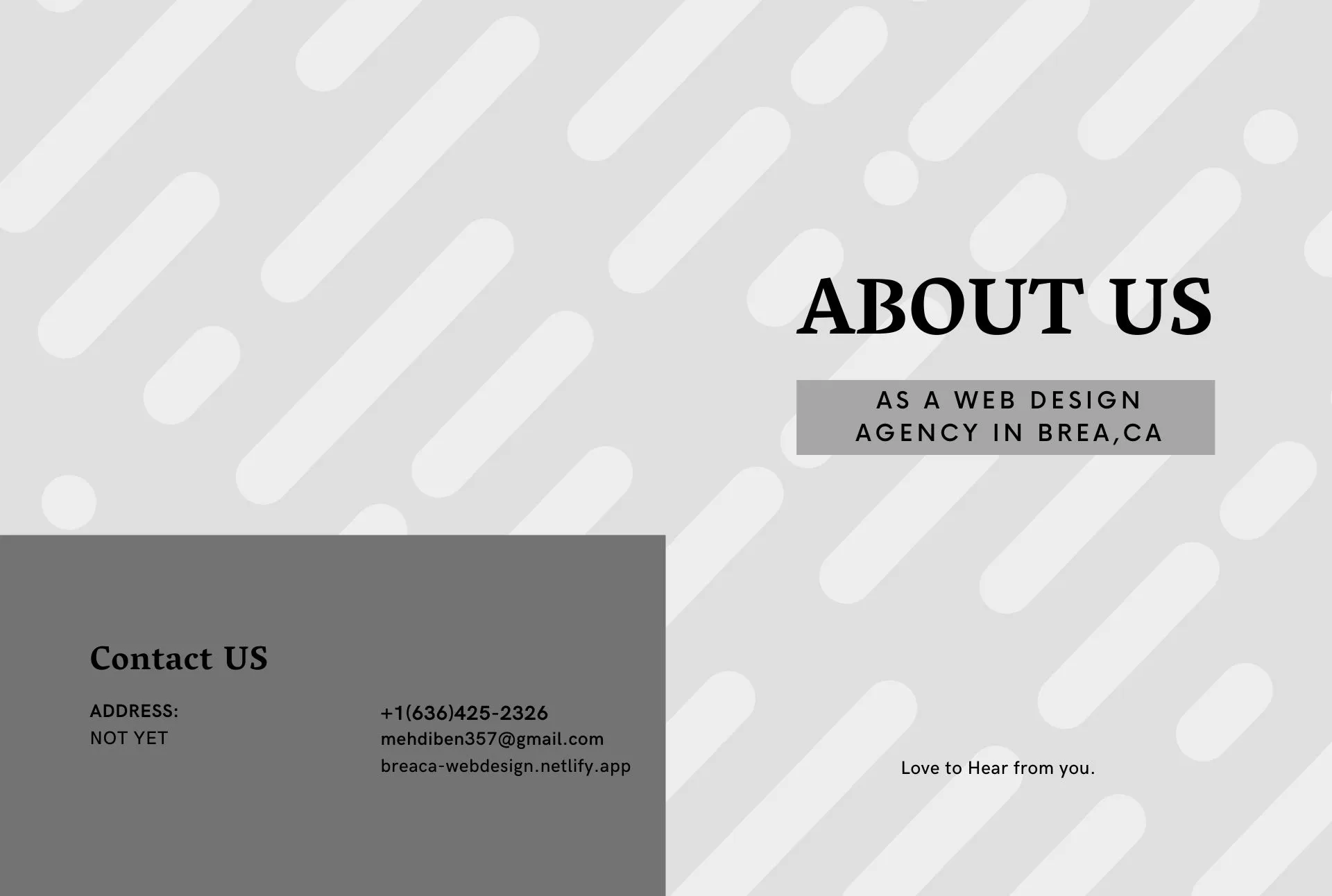 about breaca web design agency in brea ca