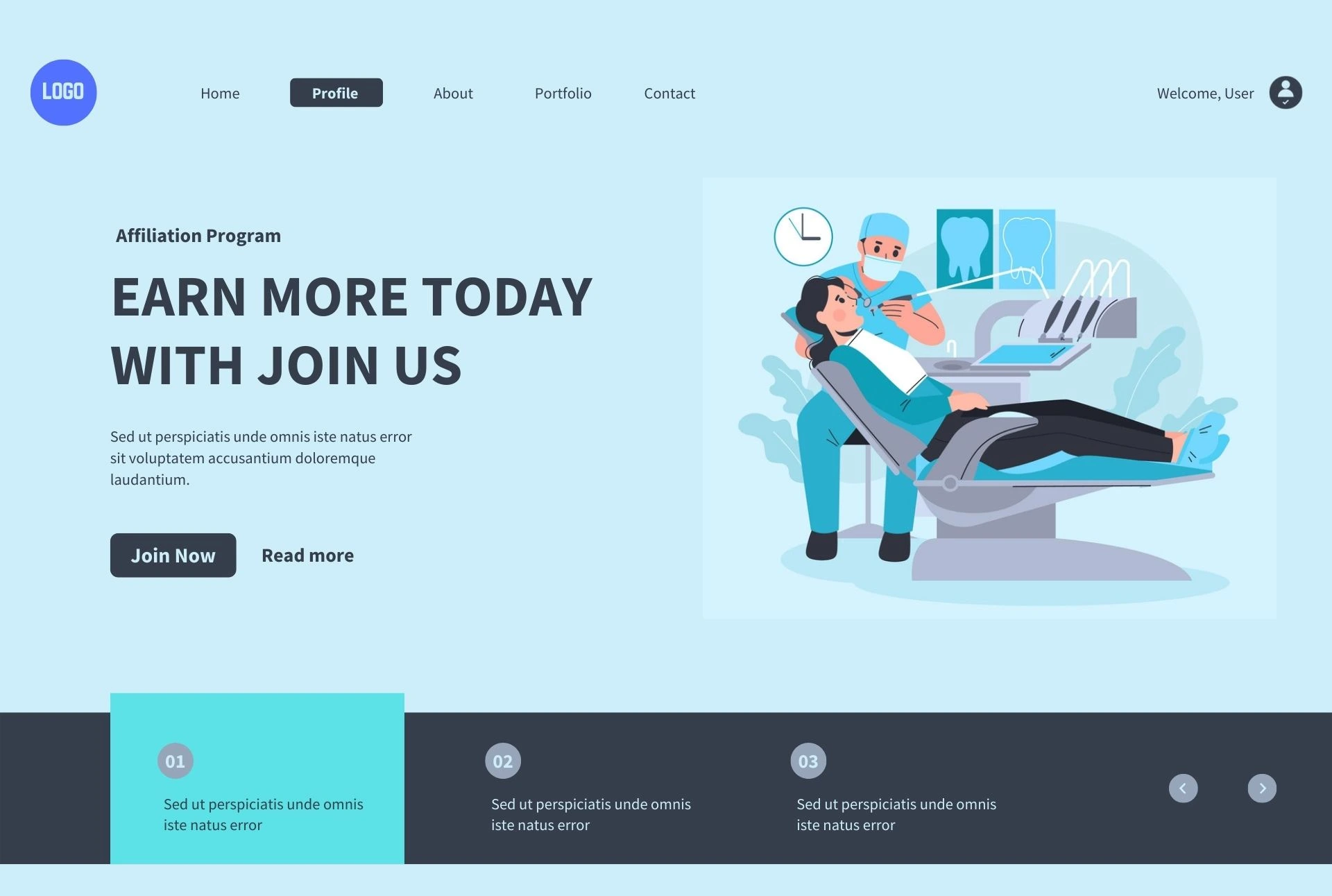 Breaca web design dentists